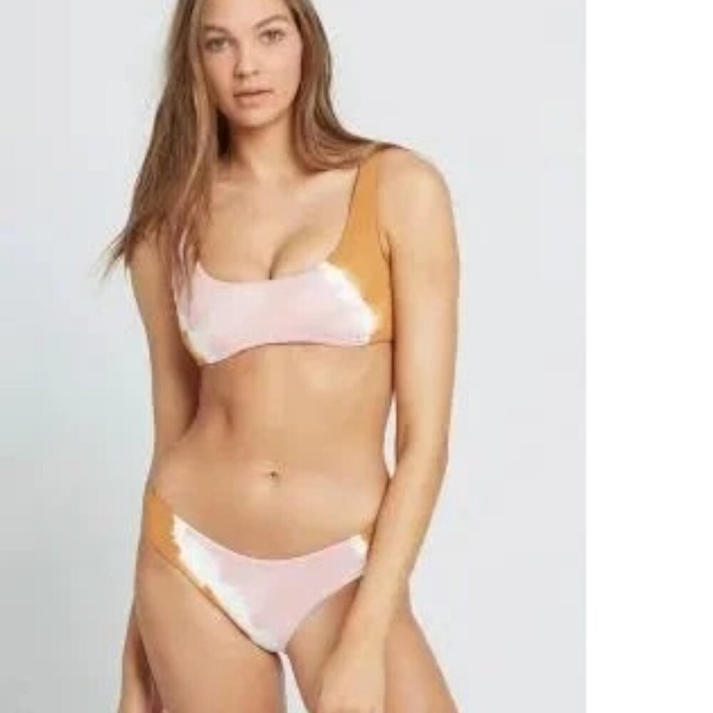 L*Space XL Tie Dye Sandy Classic Bikini Swim Bottom 117587 - XL